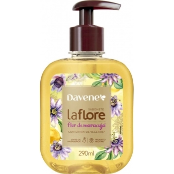 SABONETE LÍQUIDO DAVENE LA FLORE MARACUJÁ 290ML (8)