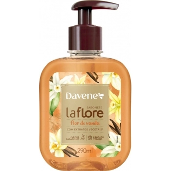 SABONETE LÍQUIDO LA FLORE FLOR DE VANILA 290ML (8)