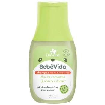 SHAMPOO BEBÊ VIDA CHÁ DE CAMOMILA 200ML (12)