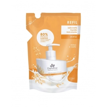REFIL SABONETE LÍQUIDO CLÁSSICOS DA NATUREZA AVEIA 500ML (12)