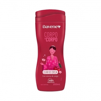 LOÇÃO HIDRATANTE CORPORAL CORPO A CORPO ELIXIR DE CEREJA 200ML (24)