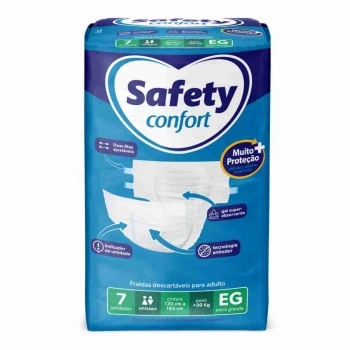 FRALDA GERIATRICA SAFETY REGULAR EG 7UN (8)