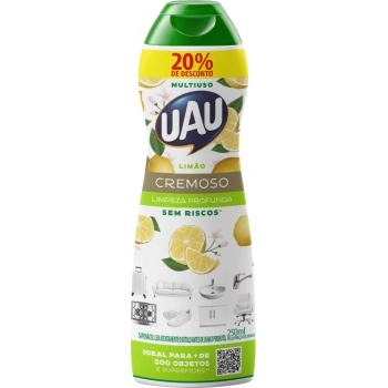 UAU MULTIUSO CREMOSO LIMAO PROM20% 250ML (24)