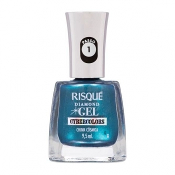 RISQUE ESM DGEL MET CHUVA COSMICA 9,5ML (144)