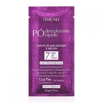 AMEND PÓ DESCOL. ÓLEOS DE MACADÂMIA E ARGAN DP C/12 50G (6)