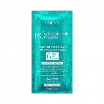 AMEND PÓ DESCOL. RAPIDO C/ SILICONE E OLEOS DE CAMOMILA DP C/12 50G (6)
