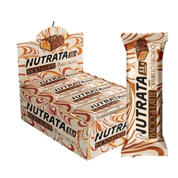 NUTRA BARRA BACIO DI LATTE CARAMELO SALGADO DP C/12 45G (72)
