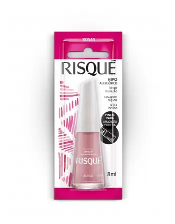 RISQUE ESMALTE CREMOSO ASTRAL 8ml - BLISTER