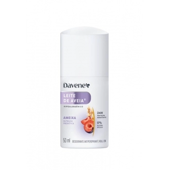 DAVENE DEO ROLL ON LEITE DE AVEIA AMEIXA 50ML (12)
