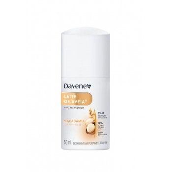 DAVENE DEO ROLL ON LEITE DE AVEIA MACADAMIA 50ML (12)