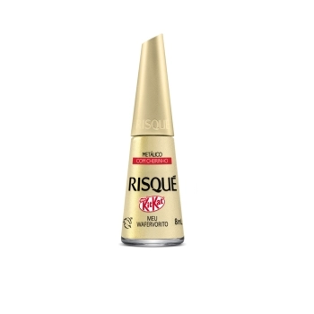 RISQUE CL KITKAT ESM MET MEU WAFERVORITO 8ML (144)