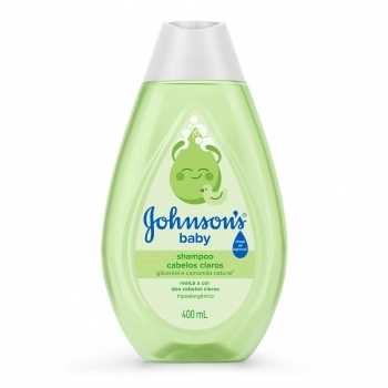JOHNSON'S BABY SH CABELOS CLAROS 400ML (12)