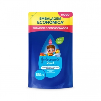 JOHNSON’S SH E COND INFANTIL 2 EM 1 180ML (12)
