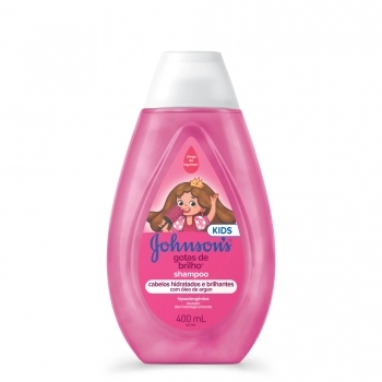 JOHNSON'S SH INFANTIL GOTAS DE BRILHO 400ML (12)