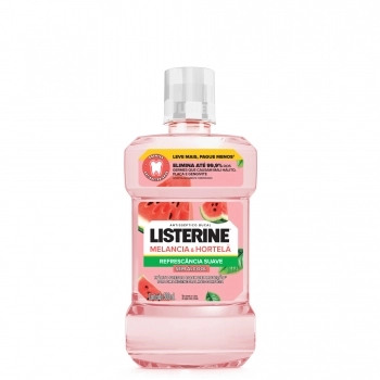 LISTERINE ENXA BUCAL S/ALCOOL MELANCIA & HORTELÃ 500ML (12)
