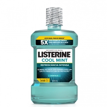 LISTERINE ENXA BUCAL COOL MINT INTENSO 1,5L (6)