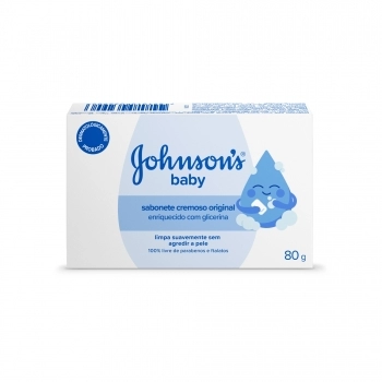 JOHNSON'S BABY SAB EM BARRA ORIGINAL 80G (72)