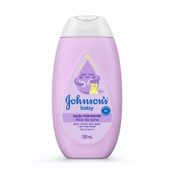JOHNSON'S BABY LOÇÃO HIDR HORA DO SONO USO DIÁRIO 200ML (12)