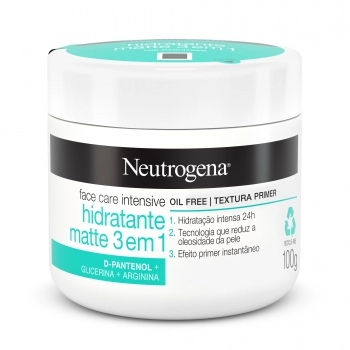 NEUTROGENA HIDR FACIAL MATTE 3 EM1 FACE CARE INTENSIVE 100G (6)