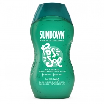 SUNDOWN GEL POS SOL HIDR ANTIOXIDANTE 140G (12)