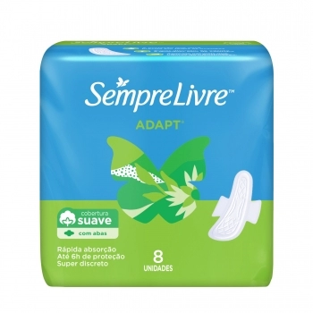 SEMPRE LIVRE ADAPT ABS EXTERNO C/ABAS SUAVE 8 UN (48)