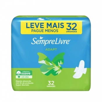 SEMPRE LIVRE ADAPT ABS EXTERNO C/ABAS SUAVE 32 UN (12)