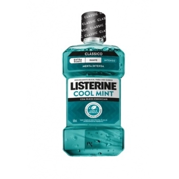 LISTERINE ENXA BUCAL COOL MINT INTENSO 500ML (12)