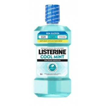 LISTERINE ENXA BUCAL S/ALCOOL COOL MINT SUAVE 1L (6)
