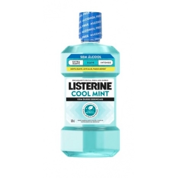 LISTERINE ENXA BUCAL S/ALCOOL COOL MINT SUAVE 250ML (12)