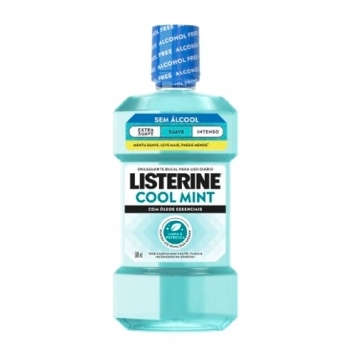 LISTERINE ENXA BUCAL S/ALCOOL COOL MINT SUAVE 500ML (12)