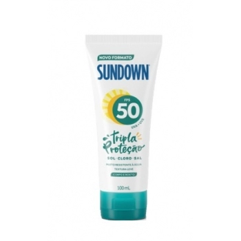 SUNDOWN PROT SOLAR TRIPLA PROTEÇÃO FPS50 100ML (6)