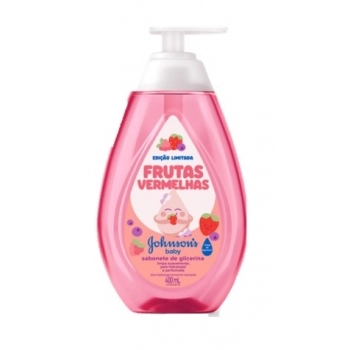 JOHNSON’S BABY SAB LIQ FRUTAS VERM 400ML (12)