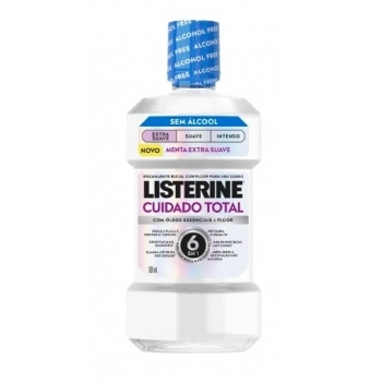 LISTERINE TOTAL CARE EXTRA MENTA 500ML (12)