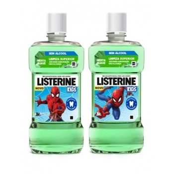LISTERINE KIDS ANTICARIES HOMEM ARANHA 250ML (12)