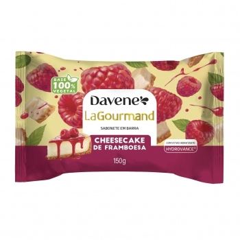 DAVENE SAB BARRA LA GOURMAND CHEESECAKE DE FRAMBOESA 150G (36)