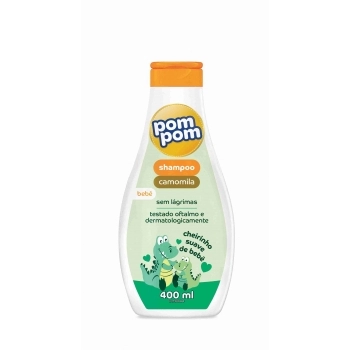 POMPOM SH CAMOMILA 400ML (12)