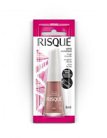 RISQUE ESMALTE CREMOSO BALI 8ml - BLISTER