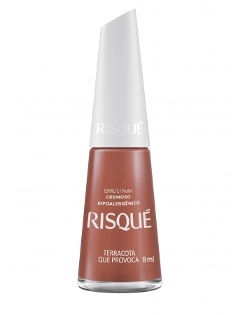 RISQUE ESMALTE CREMOSO TERRACOTA QUE PROVOCA 8ml - COMERCIAL